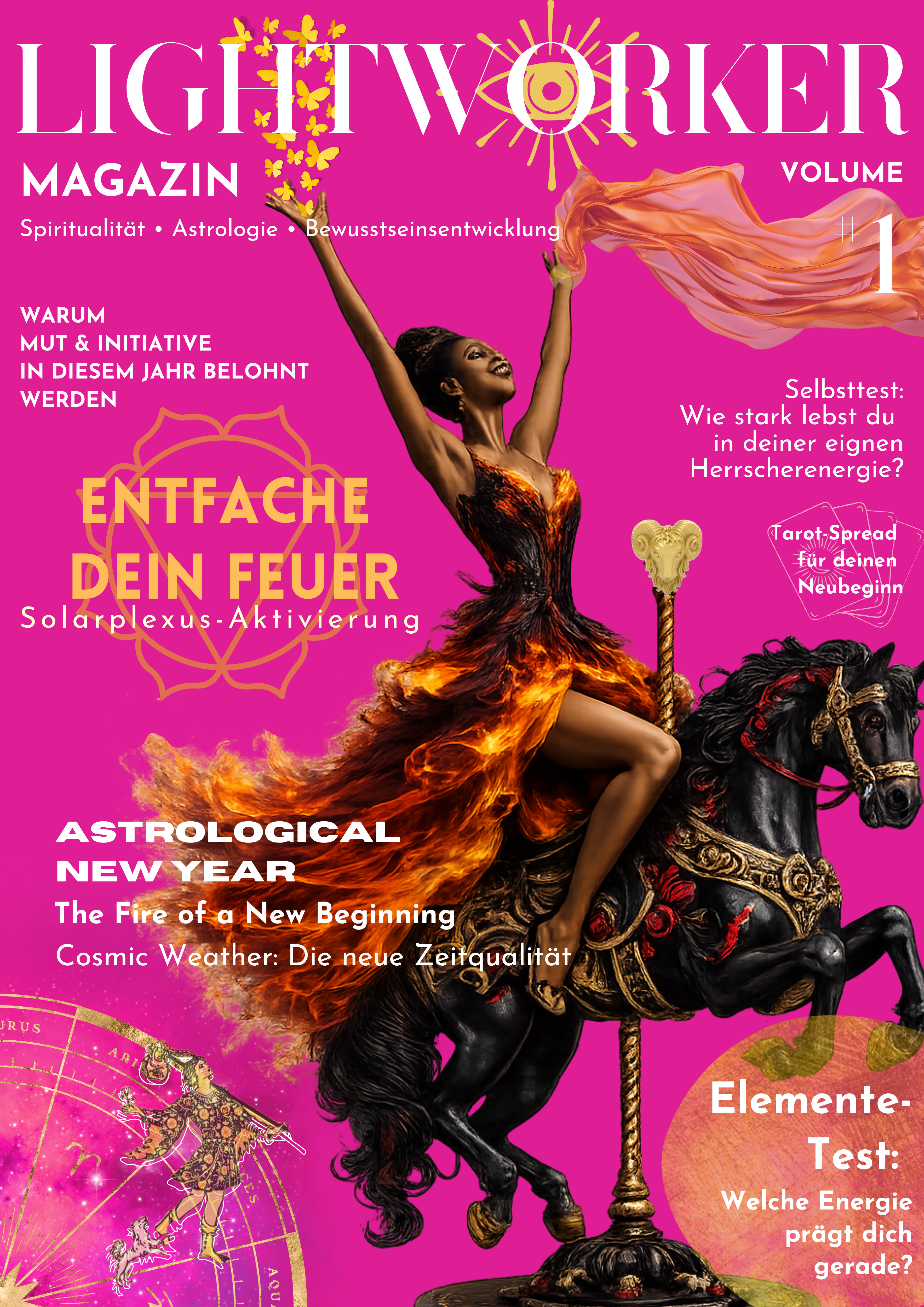 Lightworker Messages Magazin Vol. 1 – Entfache dein Feuer