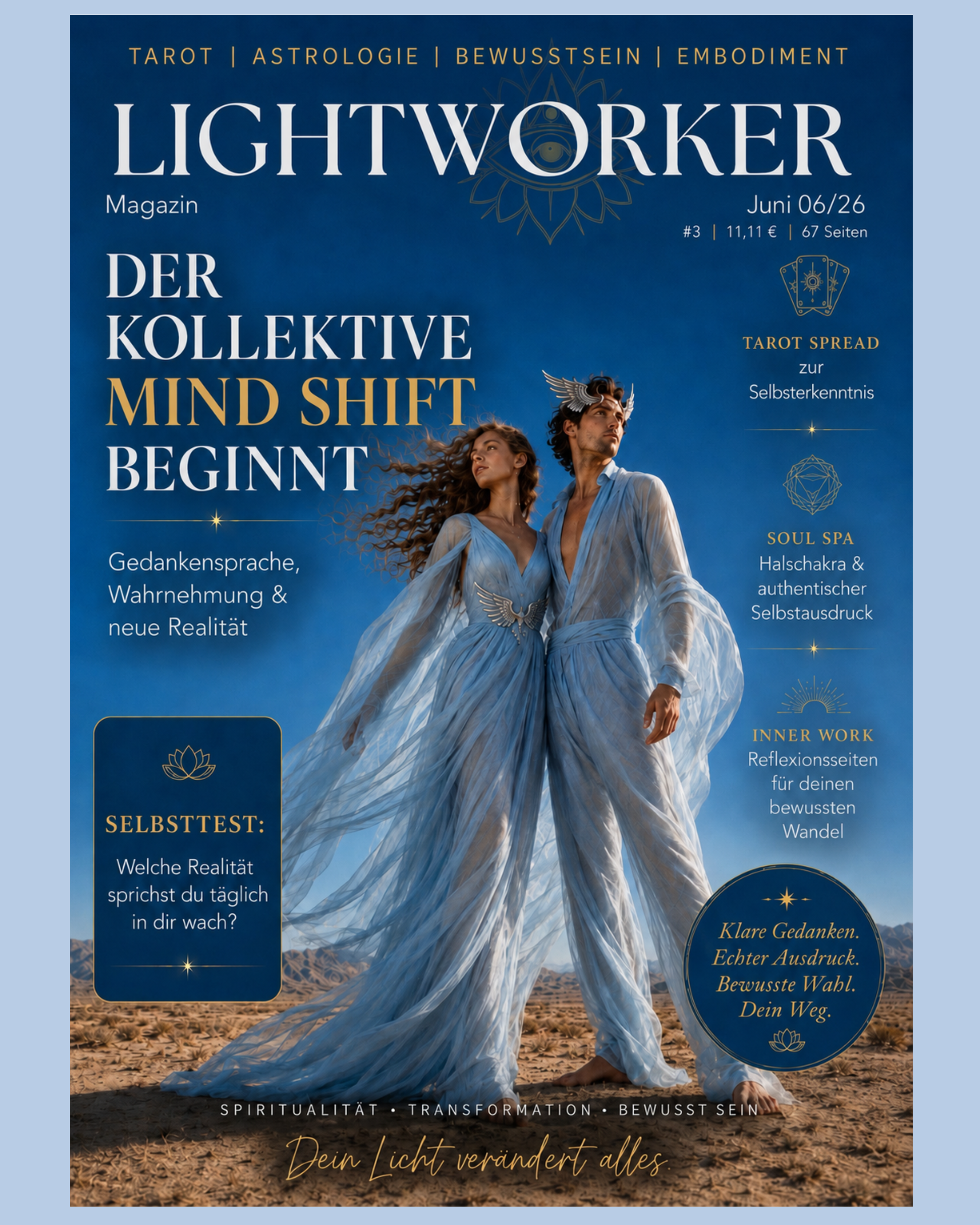 Lightworker Magazin Juni 06/26 · Der kollektive Mind Shift beginnt